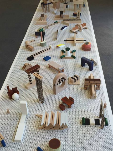 Robert Morris, L Alphabet, Festival Design, Sculpture Installation, Wood Toys, Model Making, Objects Design, Public Art, Architecture Model