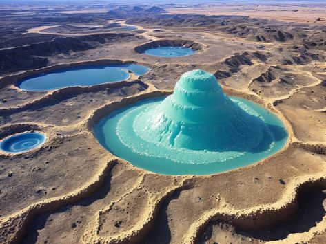 Discover Azerbaijan's Natural Beauty: Mud Volcanoes of Gobustan Inspiring Landscapes, Azerbaijan, Awe Inspiring, Volcano, Natural Beauty, Beauty, Nature