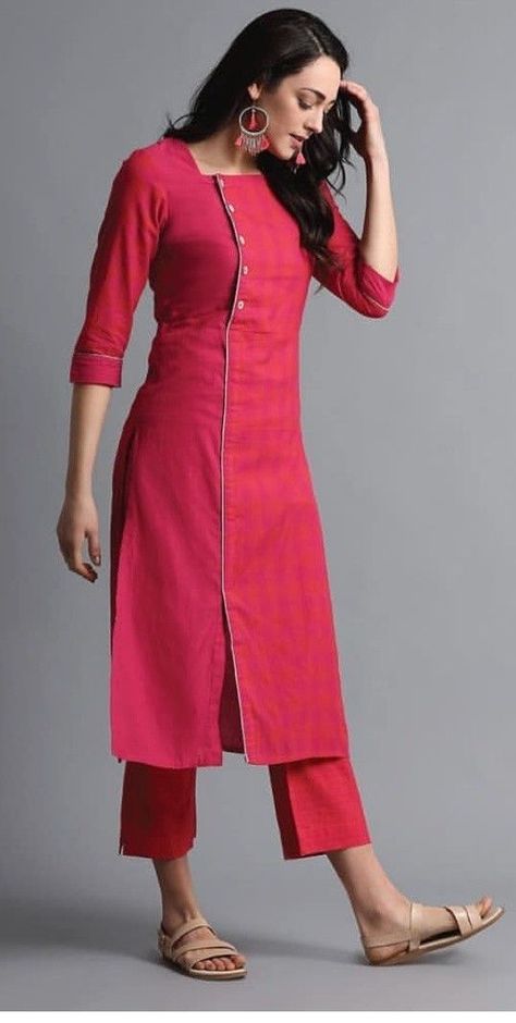 b069d1d1fa11e2b2a56cdaf7525e4564-516x1024 Kurti Neck Designs– 23 Latest Neck Styles for Kurtis In 2020 डिजाइनर कपड़े, Design Kurta, Salwar Neck Designs, Stylish Kurtis Design, Kurti Sleeves Design, Indian Kurti Designs, Kurta Patterns, New Kurti Designs, Churidar Designs