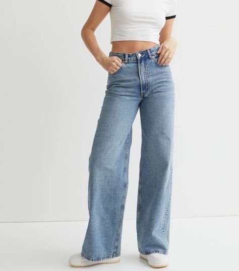 My Verdict on the 6 Best H&M Jeans | Who What Wear UK Best H And M Jeans, Baggy H&m Jeans, H&m 90s Baggy Jeans, Vintage Straight Jeans H&m, H&m Jeans Women, Wide High Jeans Outfit H&m, H&m Straight Jeans, H&m Mom Jeans, Best H&m Outfits