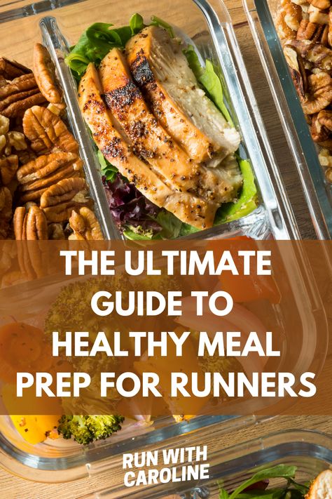 The ultimate guide to healthy meal prep for runners 2 Meal Prep For Runners, Best Meal Prep Containers, Runner Diet, Good Diet, Best Meal Prep, Dinner Meal Prep, Recipes Beef, Crockpot Recipes Beef, Salad With Sweet Potato