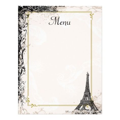 French Restaurant Menu, French Cafe Menu, Baking Wallpaper, Restaurant Menu Card, Menu Background, Menu Vintage, Menu Maker, French Dinner, Menu Card Design