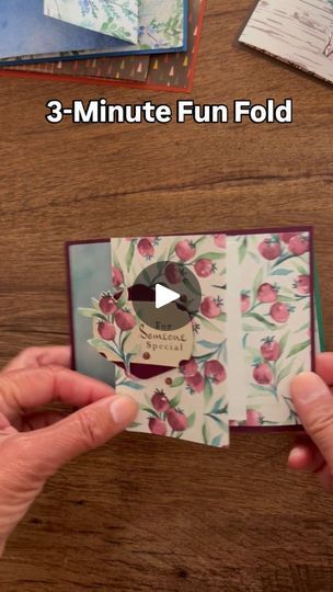 3.3K views · 1K reactions | Looking for the easiest fun fold card? This will only take a couple of minutes to make - a great way to make a stack of cards in no time. Plus, it's also a perfect way to use your 12×12 papers.

Visit my website for the tutorial - link in bio. | Stamping on the Back Porch | LÒNIS & Daphne Willis · Good to Go Fun Folds For Card Making, Iced Images Card Tutorials, Karen Titus Stamping On The Back Porch, Karen Titus Handmade Cards, Fancy Fold Card Tutorials How To Make, Unique Birthday Card Ideas, Stampinup Card Ideas, Folding Cards Ideas, Fancy Fold Card Tutorials Templates