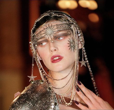 Charles Frederick Worth, Religious Iconography, Hair Jewels, Helena Christensen, Spring Couture, Dior Haute Couture, Joan Of Arc, Christy Turlington, Chanel Vintage