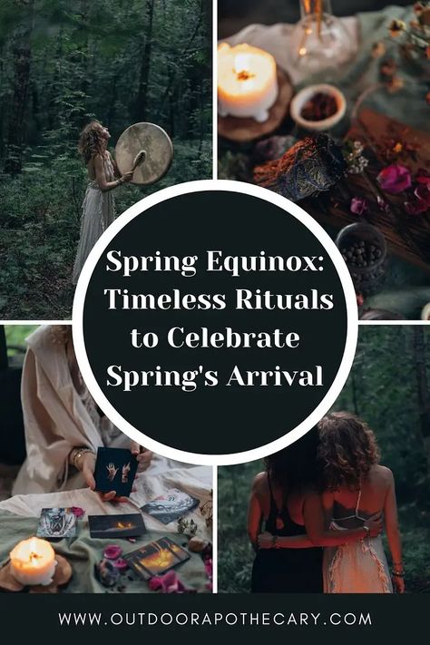 Spring equinox rituals Outdoor Apothecary, Equinox Ritual, Spring Equinox Ritual, Ritual Ideas, Pagan Crafts, Vernal Equinox, Spring Equinox, Cycle Of Life, Native American Tribes