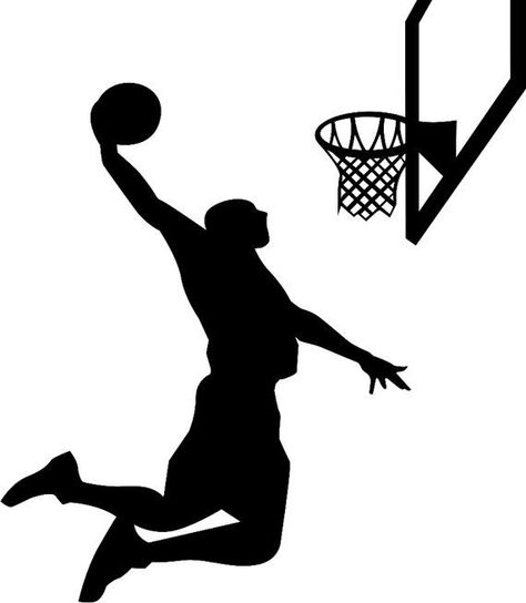 Ball Art For Toddlers, Basketball Tattoos, Basketball Wall Decals, Basketball Wall Art, Basketball Background, Basketball Silhouette, Bola Basket, Basketball Wall, Silhouette Wall Art