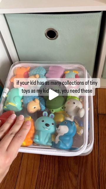 943K views · 45K likes | Sara & Abby on Instagram Storage Cube Toy Organization, Girl Room Toy Storage, Little People Storage Ideas Fisher Price, Cube Shelf Organization Ideas, Little People Storage, Big Toy Storage Ideas, Baby Toy Organization, Room Toy Storage Ideas, Organize Kids Toys