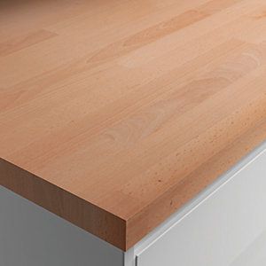 Wood Worktop Kitchen, Beech Kitchen, Oak Worktops, Kitchen Peninsula, Wood Worktop, Belfast Sink, Traditional Kitchen Design, Diy And Home Improvement, Kitchen Worktop