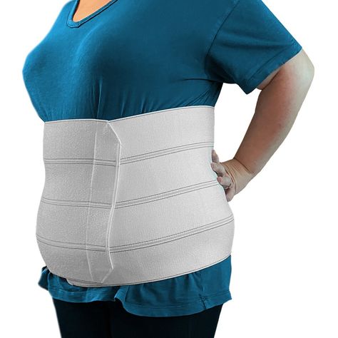 The Mars Wellness Plus Size Bariatric Abdominal Binder for men and women is designed to provide abdominal compression and support. Regardless of what this plus size ab binder is used for, you can be assured it will provide comfortable support and compression using premium paneled elastic with an easy-to-use Velcro closure. SIZING To determine what size you need, measure the circumference around the widest part of your body where you plan to wear this binder. COMFORTABLE SECURE FIT This 12" tall Plus Size Stomach, Belly Apron, Stomach Wrap, Abdominal Binder, Abdominal Surgery, Muscle Strain, Compression Garment, Stomach Fat, Abdominal Muscles