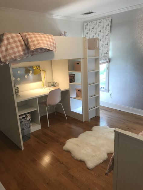 IKEA Stuva Loft Bed Stuva Loft Bed, Small Loft Bedroom, Ikea Loft, Ikea Loft Bed, Girls Loft Bed, Loft Beds For Small Rooms, A Loft Bed, Beds For Small Rooms, Loft Bed Plans