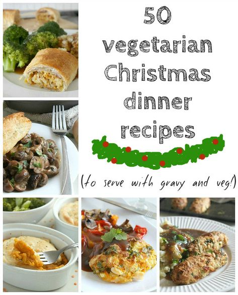 Great Round-up of 50 vegetarian Christmas dinner recipes from Amuse Your Bouche, and thanks for including two recipes from Kalyn's Kitchen! Vegetarian Christmas Dinner, Vegetarian Christmas Recipes, Christmas Dinner Recipes, Vegan Christmas Dinner, Vegetarian Ideas, Simple Desserts, Vegetarian Christmas, Fresh Juices, Vegetarian Lifestyle