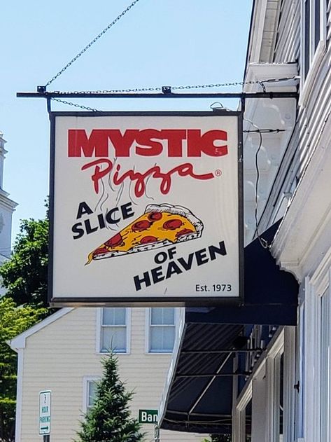 Mystic Pizza - Menu, Prices & Restaurant Reviews - TripAdvisor Mystic Pizza Aesthetic, Pizza Place Aesthetic, Pizza Restaurant Aesthetic, Mystic Pizza Movie, Vintage Pizzeria, The Menu Movie, Krista And Becca Ritchie, Mystic Pizza, Square Pizza