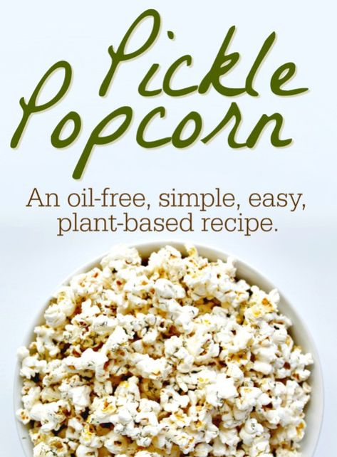 Pickle Popcorn, Popcorn Seasoning Recipes, Flavored Popcorn Recipes, Popcorn Oil, Popcorn Recipes Easy, Gluten Free Popcorn, Homemade Popcorn, Popcorn Snacks, Popcorn Seasoning