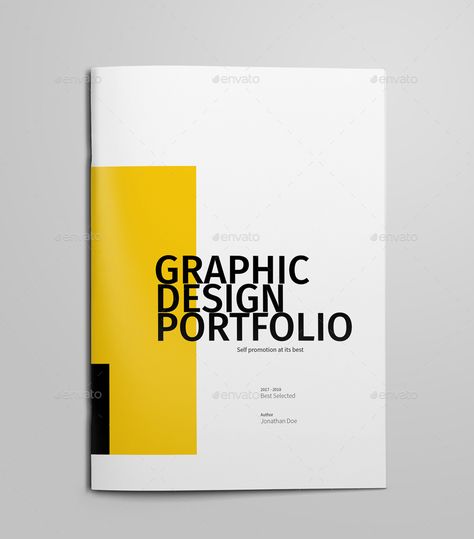 Catalog Cover Design Ideas, Pdf Cover Design, Graphic Portfolio Design Ideas, Pdf Template Design, Portfolio Design For Graphic Designer, Graphic Designing Portfolio, Portfolio Cover Page Design Ideas, Minimal Cover Design, Graphic Design Portfolio Pdf