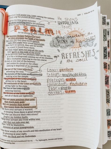 Psalm 19 Bible Journaling, Psalms 27:5, Elijah Bible Study, Psalm Notes, Psalm 121 Bible Journaling, Psalms Journaling Ideas, Psalms Notes, Psalm 23 Bible Journaling, Psalm Bible Study