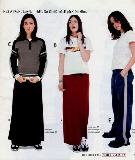 90s Fashion Catalog, 90s Teen Fashion, Film Club, 90s Y2k Fashion, Clothing Reference, Early 2000s Fashion, 90s Fashion Outfits, Clothing Catalog, Fashion Catalogue