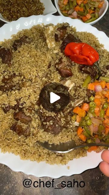 Senegal Recipes, Senegal Food, Joloff Rice Recipe Ghana, Gambian Food, Senegalese Recipe, Senegal Jollof Rice, West African Food Sierra Leone, Lunch Time, African Food