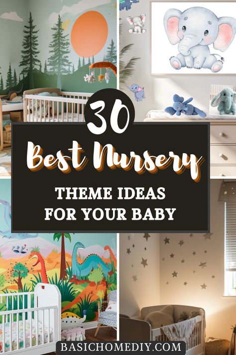 Whether you’re expectant parents of a baby girl, little boy, or planning a gender-neutral nursery, you’re probably looking for the perfect baby theme nursery ideas for your own home. If so, keep reading! We’ve got you covered with the most popular nursery themes. Twin Nursery Themes, Organization Kids Room, Nursery Theme Ideas, Boy Nursery Colors, Baby Boy Room Themes, Nursery Themes Neutral, Gender Neutral Baby Nursery, Nursery Room Themes, Boy Nursery Themes