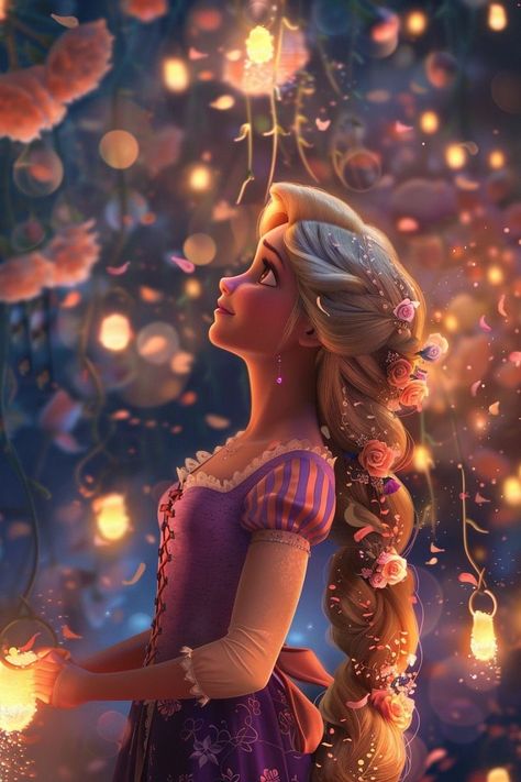 Cute Rapunzel Wallpaper, Rupanzal Wallpaper Aesthetic, Rupenzal Tangled Wallpaper, Aesthetic Rapunzel Wallpaper, Foto Rapunzel, Rupenzal Tangled, Wallpaper Iphone Princess, Princess Rapunzel Wallpaper, Disney Wallpaper Princesas