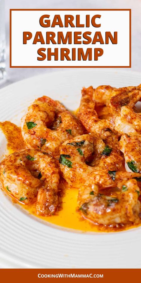 Garlic Parmesan Shrimp Garlic Parmesan Crusted Shrimp, Baked Garlic Parmesan Shrimp, Baked Parmesan Shrimp, Parmesan Shrimp Recipes, Garlic Parmesan Roasted Shrimp, Garlic Parm Shrimp, Creamy Garlic Parmesan Shrimp, Parmesan Crusted Shrimp, Shrimp Parmesan Recipe