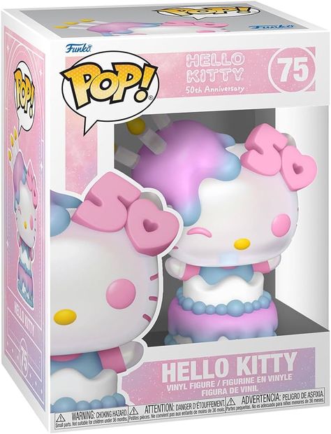 Hello Kitty Pop, Bolo Da Hello Kitty, Игрушки Funko Pop, 50 Balloons, Kitty Cake, Hello Kit, Hello Kitty Cake, Cat Cake, Mystery Minis