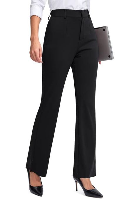 Work Pants For Women, Dress Slacks For Women, Comfortable Dress Pants, Formal Pants Women, Best Work Pants, Casual Pants For Women, Yoga Dress, Slacks For Women, Dress Work