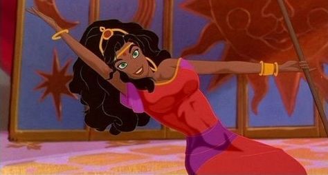 Esmeralda (The Hunchback of Notre Dame) | 12 Disney Characters Who Are Totally And Indisputably Gryffindors Brunette Cartoon Characters, Rebelle Disney, Brunette Cartoon, Esmeralda Cosplay, Notre Dame Disney, Quiz Disney, Esmeralda Disney, The Hunchback Of Notre Dame, Hunchback Of Notre Dame