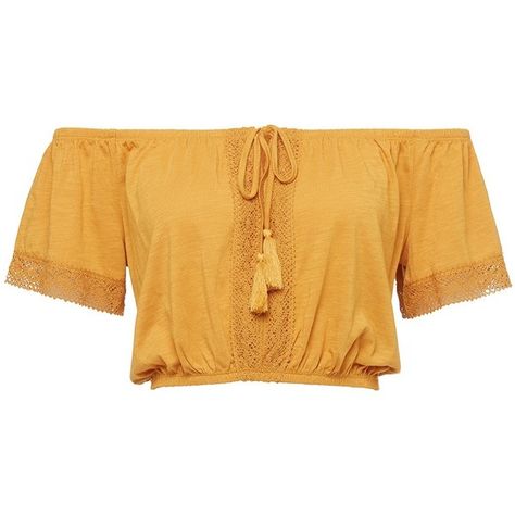 PEASANT CROP TOP (125 BRL) ❤ liked on Polyvore featuring tops, crop top, shirts, crochet peasant top, yellow top, peasant top, tie front top and peasant crop top Yellow Crochet Top, Blusas Crop Top, Peasant Crop Top, Minimal Wardrobe, Yellow Crochet, Peasant Shirt, Yellow Crop Top, Crochet Crop, Front Tie Shirt