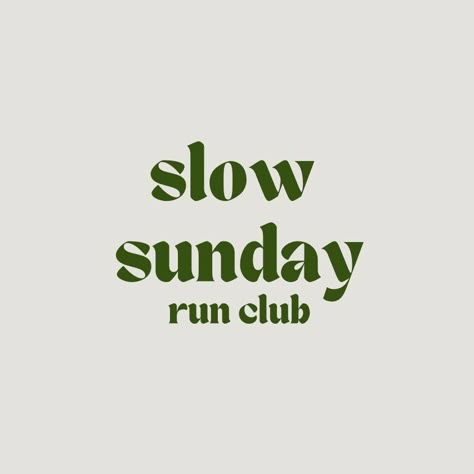 Slow Sunday Run Club (@slowsunday.runclub) • Instagram photos and videos Sunday Running Club, Running Club Aesthetic, Run Club Aesthetic, Gym Name Ideas, Running Club Logo, Slow Jogging, Winter Arch, Running Instagram, Running Aesthetics