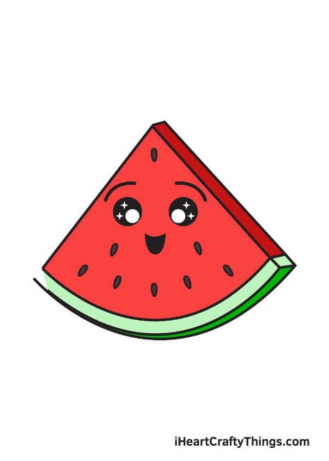 Watermelon Drawing & Sketches for Kids Check more at https://www.kidsartncraft.com/watermelon-drawing-sketches-for-kids/ Watermelon Drawing For Kids, Sketches For Kids, Watermelon Drawing, Cool Drawing Ideas, Love The Process, Cool Drawing, Drawing For Kids, Drawing Sketches, To Draw