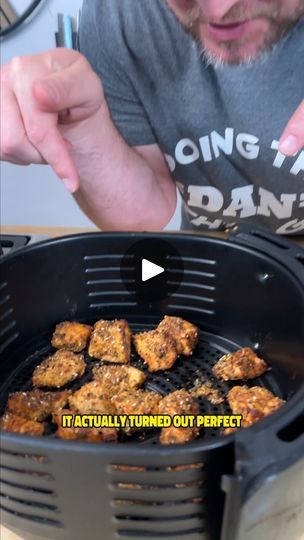 Fried Salmon Bites Recipe, Salmon Bites Recipe Air Fryer, Air Fried Salmon Bites, Fried Salmon Bites, Air Fried Salmon, Salmon Bites Recipe, Salmon Bites, Fried Salmon, Someone Told Me