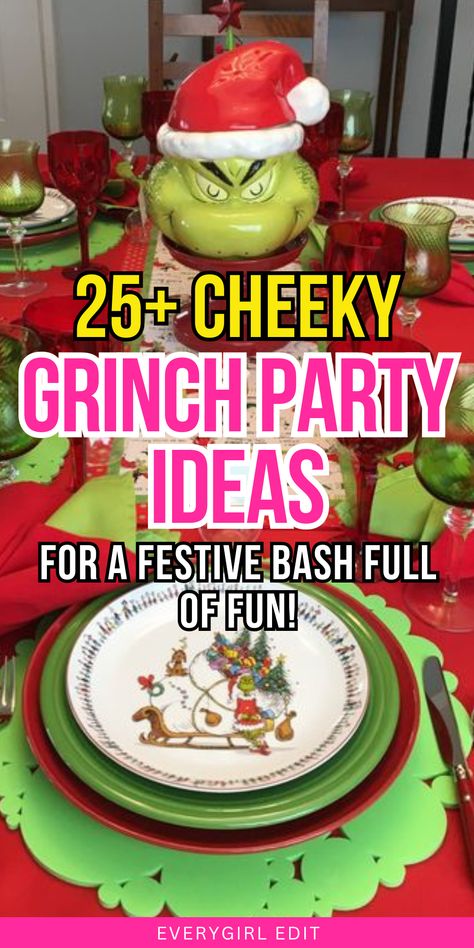 grinch party, grinch party ideas, christmas grinch party, christmas grinch party ideas, best grinch party, best grinch party ideas, grinch party 2024, grinch party ideas 2024. Elegant Grinch Party, Grinch Themed Main Dishes, Whobilation Party Food, Christmas Grinch Party Decorations, Grinch Christmas Party Foods, Whobilation Party Decorating Ideas, Grinchmas Party Ideas Adult, Grinch Christmas Games Holiday Parties, Grinch Centerpieces Table Decorations