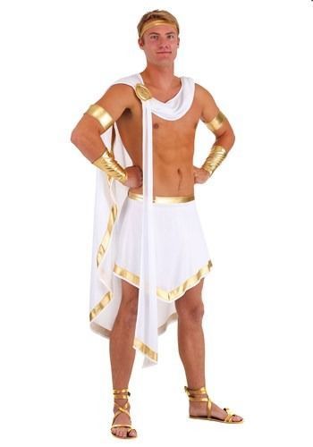 Greek God Halloween, Zeus Costume, God Costume, Greek God Costume, Costume Carnaval, Greek Costume, Mens Halloween, White Cape, Ancient Greek Gods