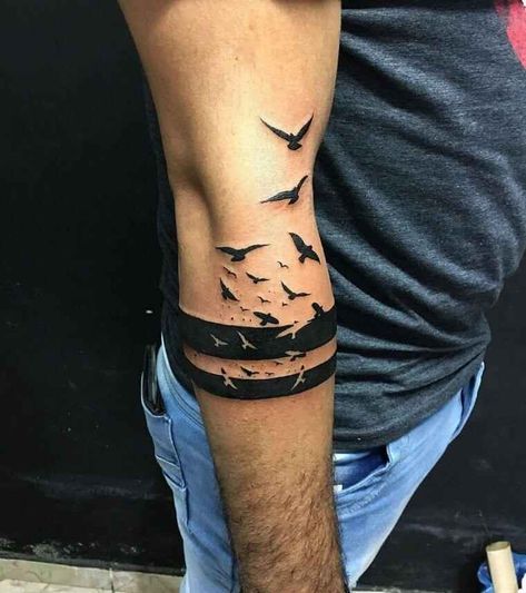 30+ Black Band Tattoo Design Ideas On Arm For Men And Women – EntertainmentMesh Armband Tattoo Mann, Black Band Tattoo, Wrist Band Tattoo, Band Tattoos For Men, Forearm Band Tattoos, Band Tattoo Designs, Armband Tattoo Design, Wrist Tattoos For Guys, Inspiration Tattoos