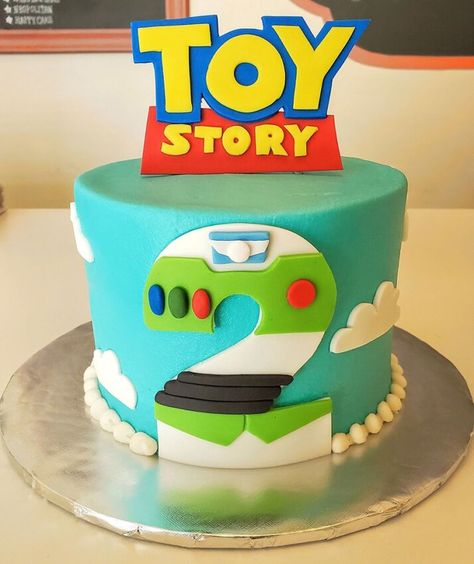 Children Birthday Cakes - Oh Yeah Cakes Toy Story Birthday Cake 2 Infinity And Beyond, Toy Story First Birthday Outfit, Toy Story Cake One Tier, Toy Story Smash Cake 2nd Birthday, 1 Tier Toy Story Cake, Toy Story 2 Cake, Buzz Lightyear Cake Ideas, 2 Infinity And Beyond Birthday Party Cake, Toy Story Cake Two Infinity And Beyond