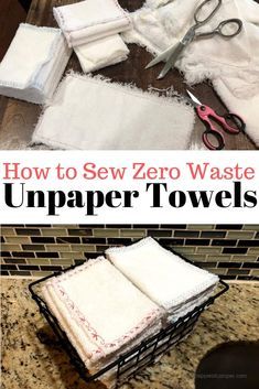 1000 Lifehacks, Fat Quarter Projects, Unpaper Towels, Beginner Sewing Projects Easy, Leftover Fabric, Waste Paper, Paper Towels, Sewing Projects For Beginners, Easy Sewing Projects