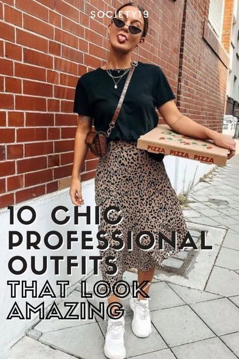 Fun But Professional Outfits, Business Casual Skirts Outfits, Trendy Therapist Outfits, Ny Work Outfits, Casual Work Outfits Gen Z, Hip Work Outfits Women, Classic Edgy Outfits Summer, Business Casual Fun Outfit, Chic Business Casual Summer