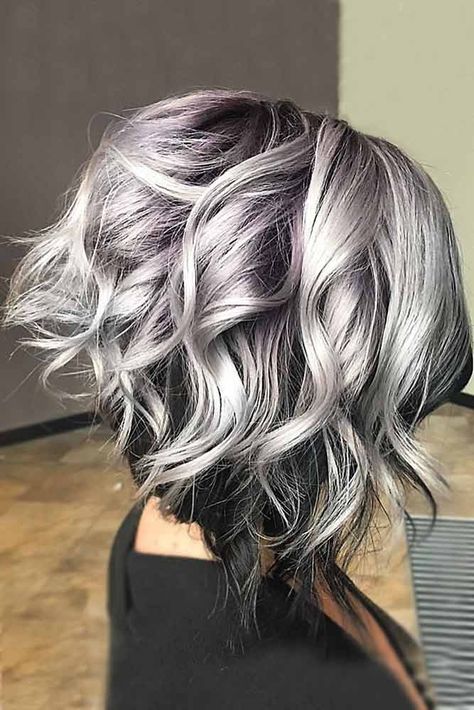 Kort Pixie, Gray Hairstyles, Grey Ombre Hair, Gorgeous Gray Hair, Beautiful Gray Hair, Silver Highlights, Balayage Blonde, Silver Grey Hair, Silver Hair Color