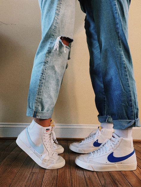 Nike Blazer Outfit, Sneaker Trend, Dr Shoes, Nike Blazer Mid 77, Nike Blazers Mid, Fresh Shoes, Hype Shoes, Blazer Mid, Aesthetic Shoes