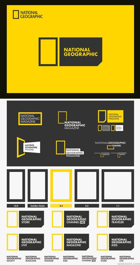 branding Callouts Design, National Geographic Design, Logo Guidelines, Brand Guidelines Design, Branding Identity Design, News Logo, Identity Design Inspiration, Brand Manual, Beautiful Branding