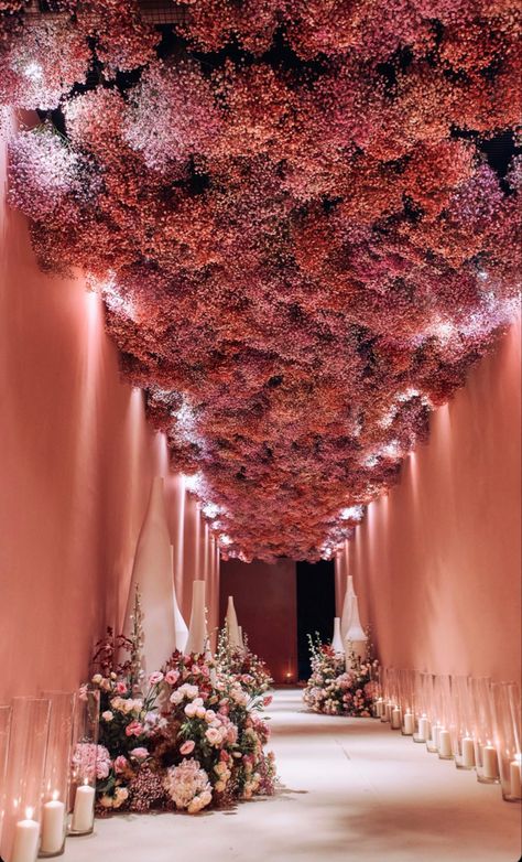 Ballroom Entrance, Wedding Pathway, Summer Activation, Floral Tunnel, Wedding Foyer, Rustic Red Wedding, White Boutique, Event Entrance, Wedding Reception Backdrop