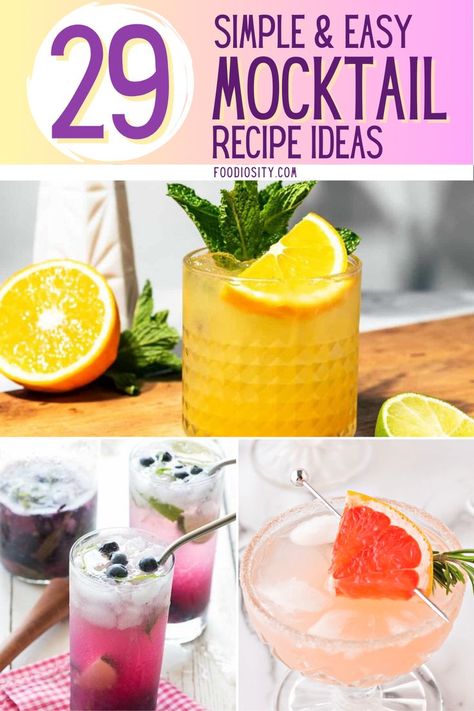 Dry January Drinks, Everyday Drinks, Baileys Irish Cream Recipes, Fruit Punch Recipe, Pink Lemonade Recipes, Mixology Recipes, Best Non Alcoholic Drinks, Alcohol Free Drinks, Mocktail Recipes