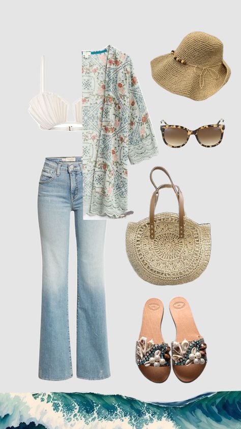 #beach #beachy #beachvibes #seashells #coastal #summer #outfit Beachy Boho Outfits, Coastal Summer, Beachy Boho, Beach Shop, Summer Outfit, Spring Outfit, Boho Outfits, Summer Fashion, My Style