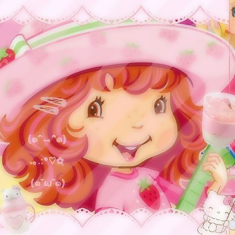 Strawberry Shortcake Icon, Strawberry Shortcake Pictures, Berry Shortcake, Strawberry Shortcake Cartoon, Strawberry Shortcake Characters, Strawberry Shortcake Party, Cute Little Things, Cartoon Shows, Red Aesthetic