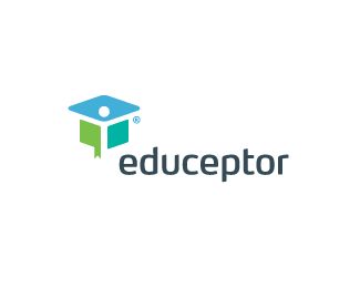 Educeptor Education Logo Design, Academy Logo, Waves Logo, Book Logo, Education Logo, School Logo, Business Stationery, Best Logo Design, Education Poster