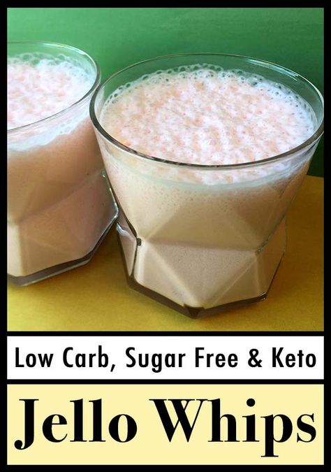 Yogurt Whips, Jello Whips, Jello Yogurt, Keto Jello, Whipped Yogurt, Sugar Free Jello, Starting Keto Diet, Ditch The Carbs, Keto Fat