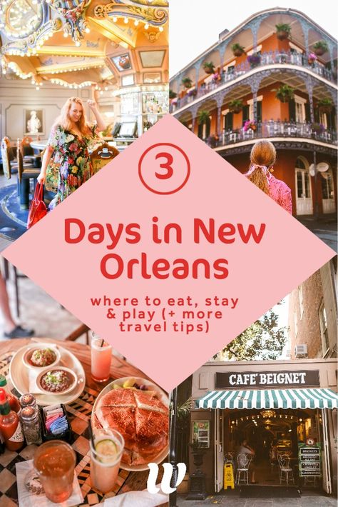 Things To See In New Orleans, 3 Days In New Orleans, Cemetery Garden, New Orleans Trip, New Orleans Itinerary, Nola Trip, New Orleans Restaurants, Weekend Getaway Ideas, Weekend In New Orleans