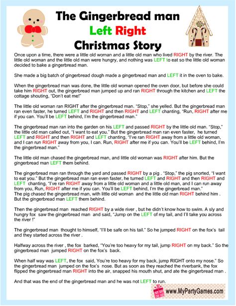 5 Free Printable Christmas Left Right Games for Adults and Kids Christmas Games Left Right Game, Christmas Story Left And Right Game, Left Right Christmas Game For Adults Free Printable, Family Christmas Party Game Ideas, Left And Right Christmas Story, Christmas Left And Right Story, Christian Right Left Game, Christmas Right And Left Game, Left Right Christmas Story Game Free Printable