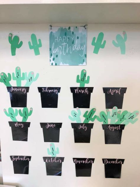 Plant Classroom Themes Elementary, Classroom Themes Plants, Classroom Cactus Theme, Cactus Themed Classroom, Wildflower Classroom Theme, Greenery Classroom Theme, Garden Classroom Theme, Succulent Classroom Decor, Plant Themed Classroom