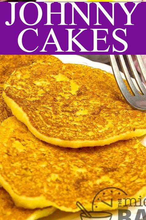 Make these Connecticut's favorite Johnny Cakes recipe using simple ingredients. Made famous by the Sopranos, Johnny Cakes are a favorite breakfast everywhere. Johnny Cakes Recipe Johnnycake, Johnny Cakes Recipe Cornbread, Jonny Cakes Recipes, Johnny Cake Recipe, Justin Wilson Recipes, Corn Casseroles, England Breakfast, Johnny Cakes Recipe, Johnny Cakes